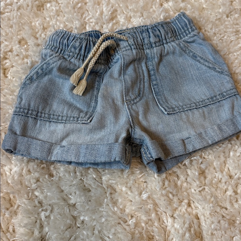 Cat & Jack Light Blue Kids Shorts